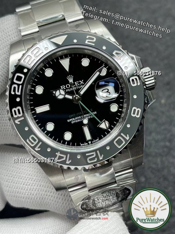 Evaluation of the workmanship details of the Clean Factory Greenwich GMT Small Green Needle Preserved Egg Ring from Factory C. Is it the highest version?