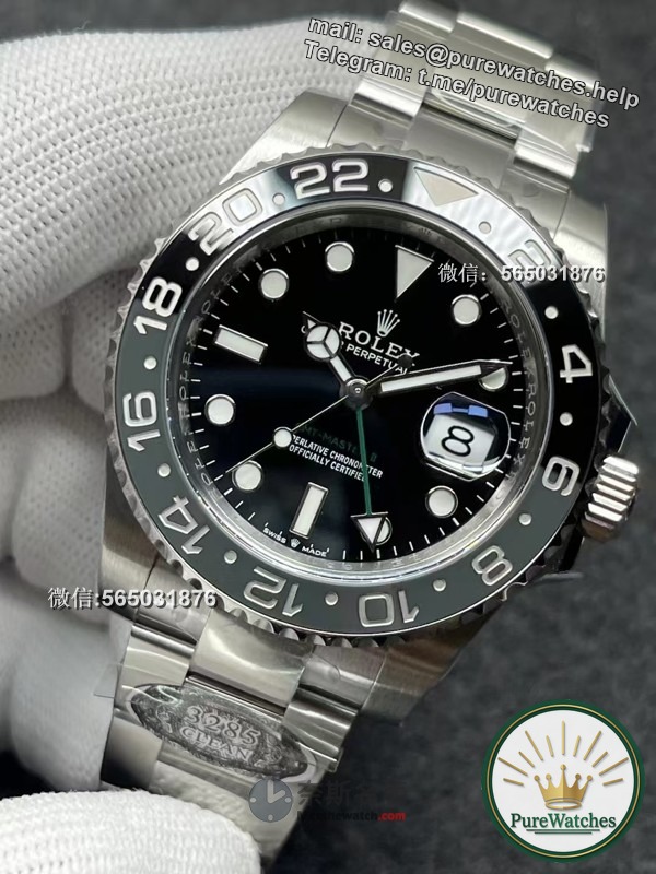 Evaluation of the workmanship details of the Clean Factory Greenwich GMT Small Green Needle Preserved Egg Ring from Factory C. Is it the highest version?