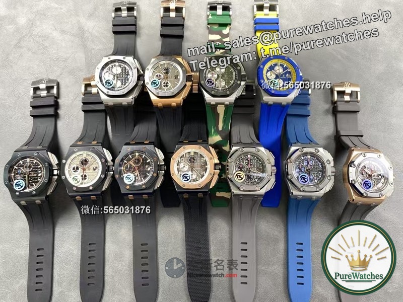 TK Factory (formerly JF Factory) Audemars Piguet Royal Oak Offshore Chronograph Watch Review: Thick texture, detailed details