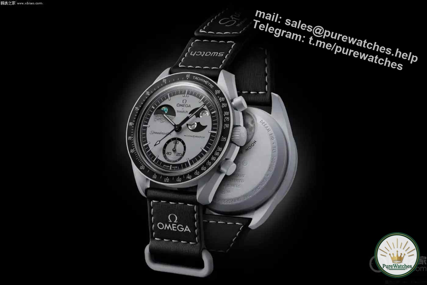 Swatch and Omega jointly launch a new launch: MoonSwatch Mission To EarthPhase, a dual-phase spectacle of the moon and the earth on your wrist!