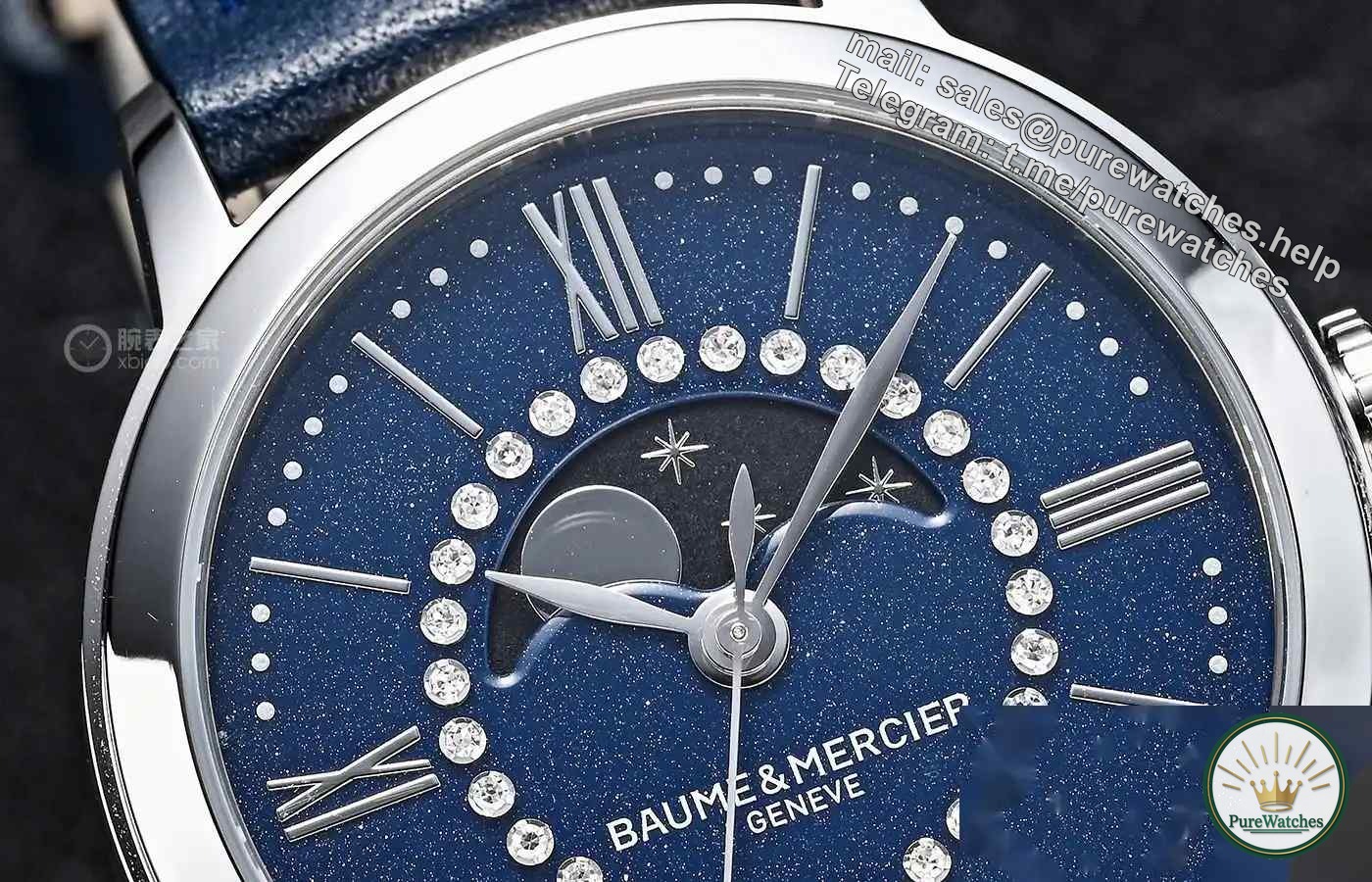 Baume & Mercier Classima “First Snow” Time World Special Edition Watch: A romantic choice for elegant women
