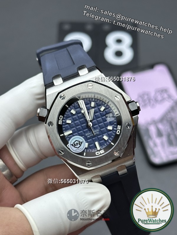 APS factory Audemars Piguet Royal Oak 15720 all-in-one machine detailed review! Perfect replica, super cost-effective!