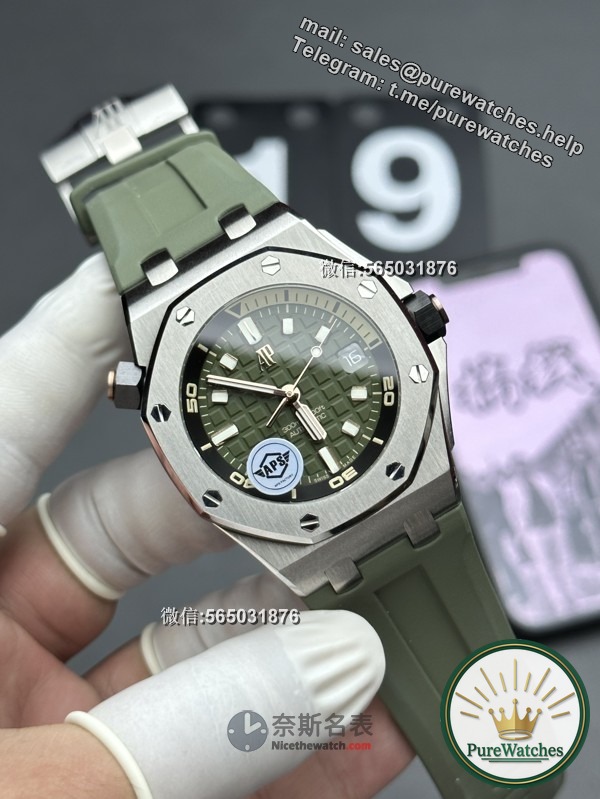 APS Factory Royal Oak new color matching review! How to choose between 15710 and 15720?