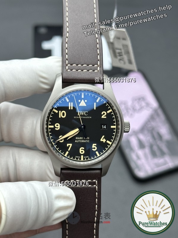 V7 factory IWC Mark 18 titanium version in-depth review: workmanship details revealed!