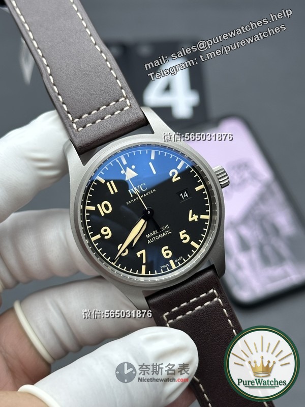 V7 factory IWC Mark 18 titanium version in-depth review: workmanship details revealed!