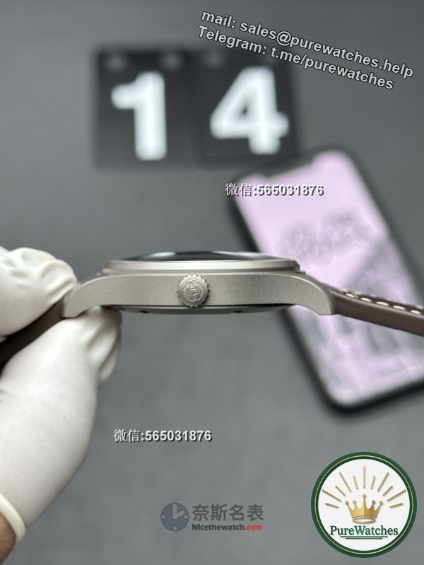 V7 factory IWC Mark 18 titanium version in-depth review: workmanship details revealed!