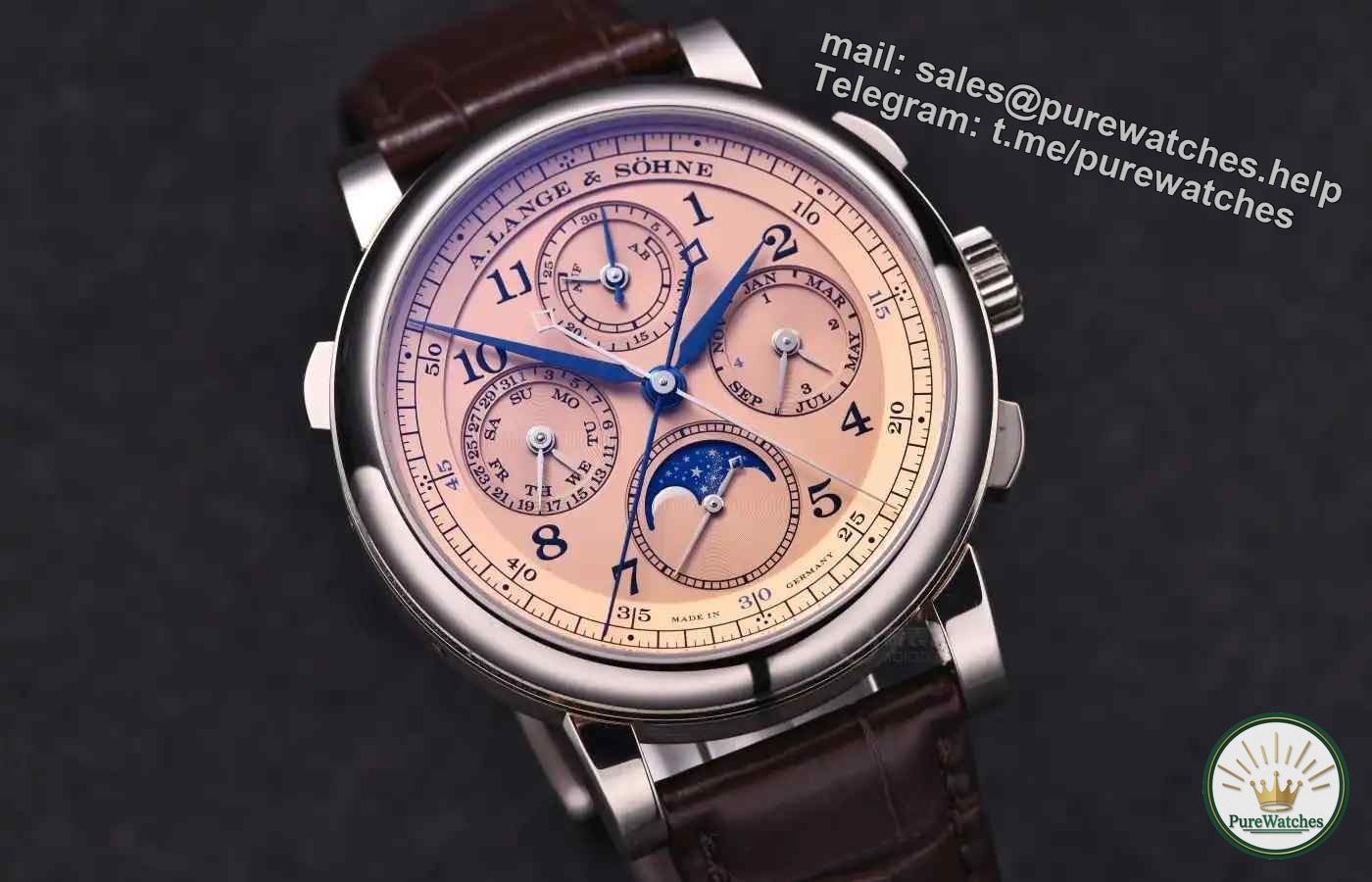 Lange 1815 Rattrapante Perpetual Calendar: The new favorite of top-notch watches, limited to 100 pieces and luxuriously available