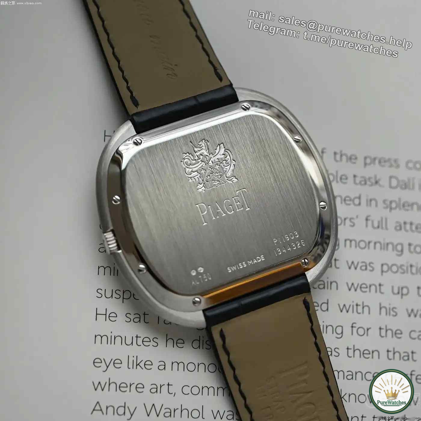 Piaget and Andy Warhol: the new Paris hobnail watch makes its debut