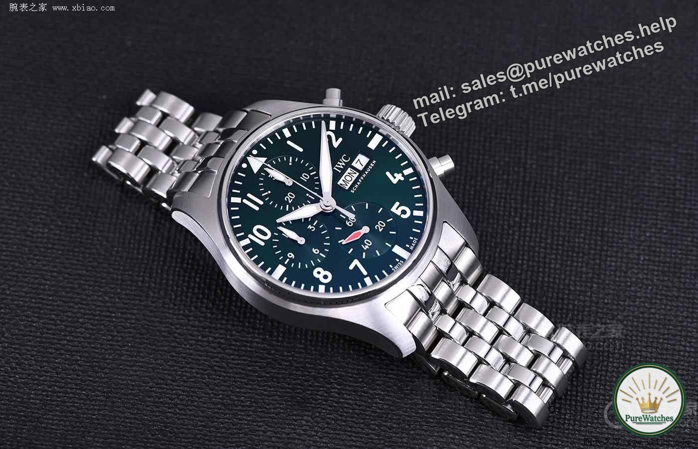 IWC’s three major chronographs have been fully upgraded! Portofino Chronograph 39 new model debuts