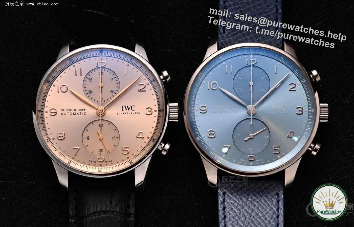 IWC’s three major chronographs have been fully upgraded! Portofino Chronograph 39 new model debuts