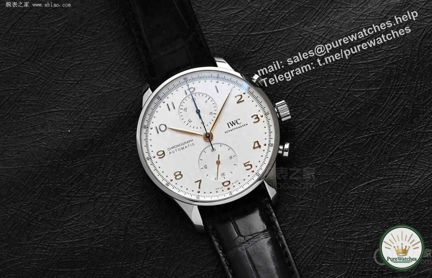 IWC’s three major chronographs have been fully upgraded! Portofino Chronograph 39 new model debuts
