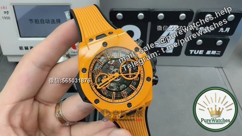 BBF Factory Hublot Big Bang 42mm ceramic version review, hollow design, exquisite workmanship
