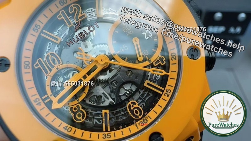 BBF Factory Hublot Big Bang 42mm ceramic version review, hollow design, exquisite workmanship