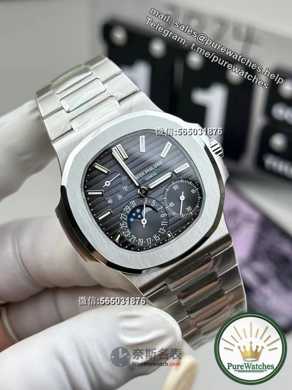 PPF factory Nautilus 5712 President Edition in-depth review: the integrated movement functions are fully realized, and the replica watch ceiling!