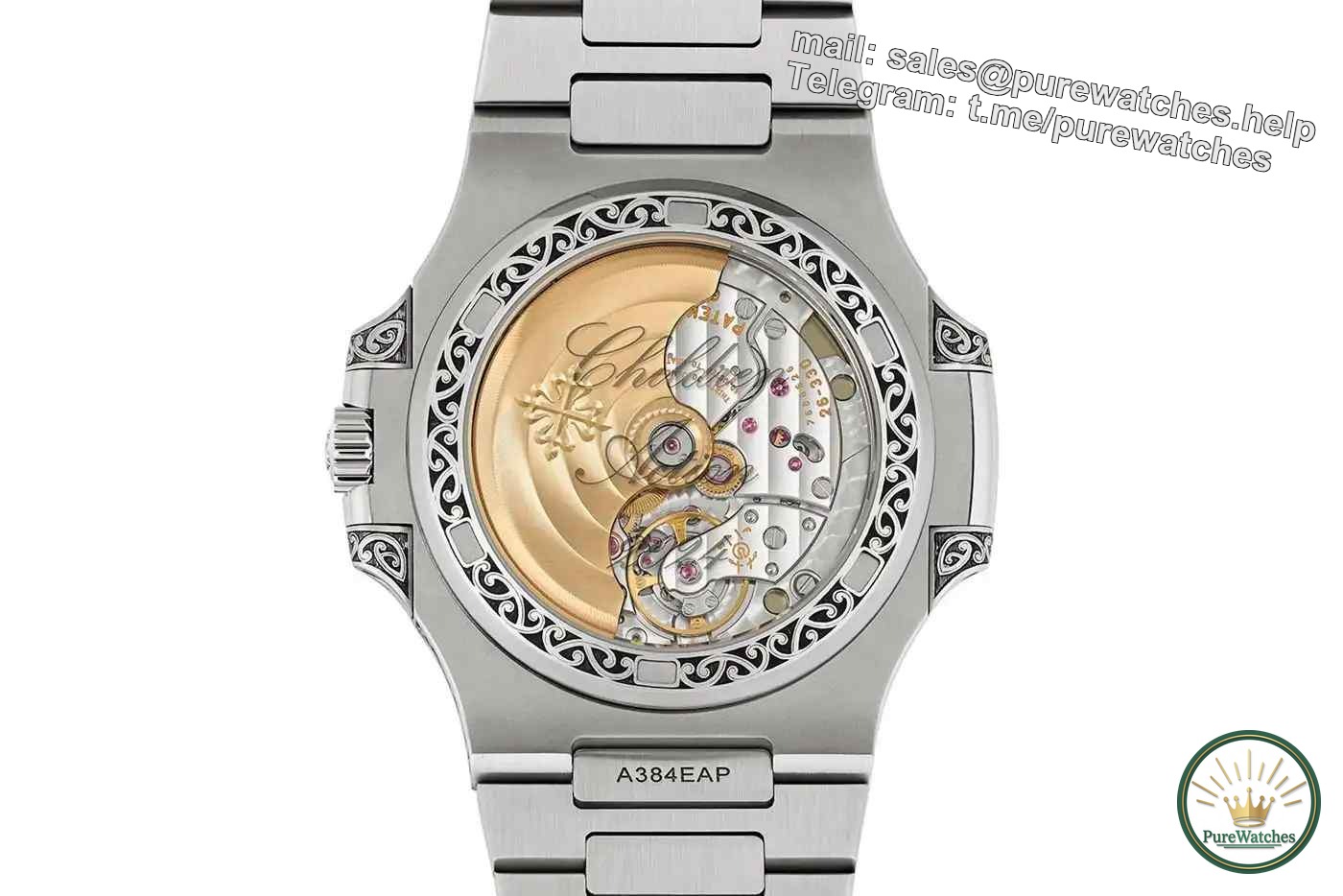 Patek Philippe Nautilus exclusive watch debuts at Children Action charity auction
