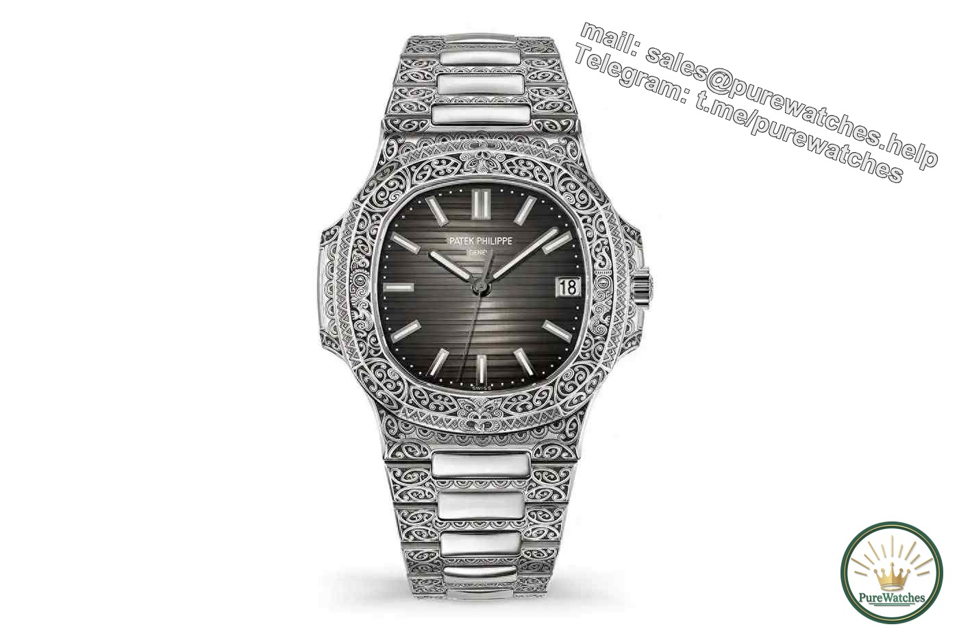 Patek Philippe Nautilus exclusive watch debuts at Children Action charity auction