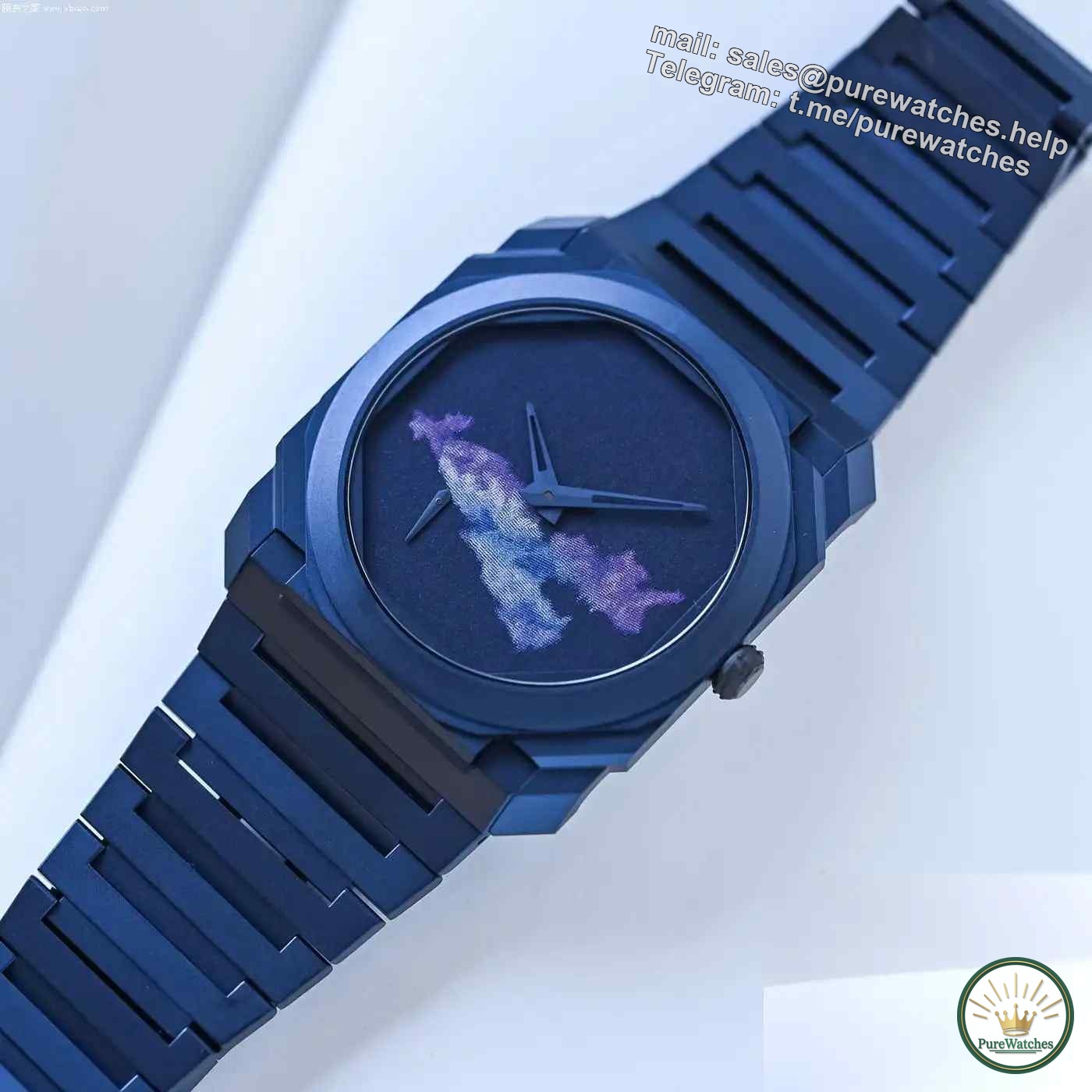 Bvlgari Octo Finissimo’s new work: Laurent Grasso limited edition watch makes a dream debut