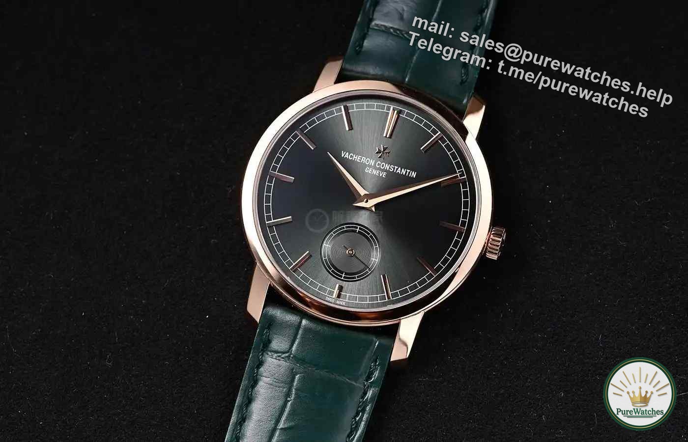 Vacheron Constantin’s new work in the Heritage series: green and gold color, simple yet elegant, the first choice for entry-level products!