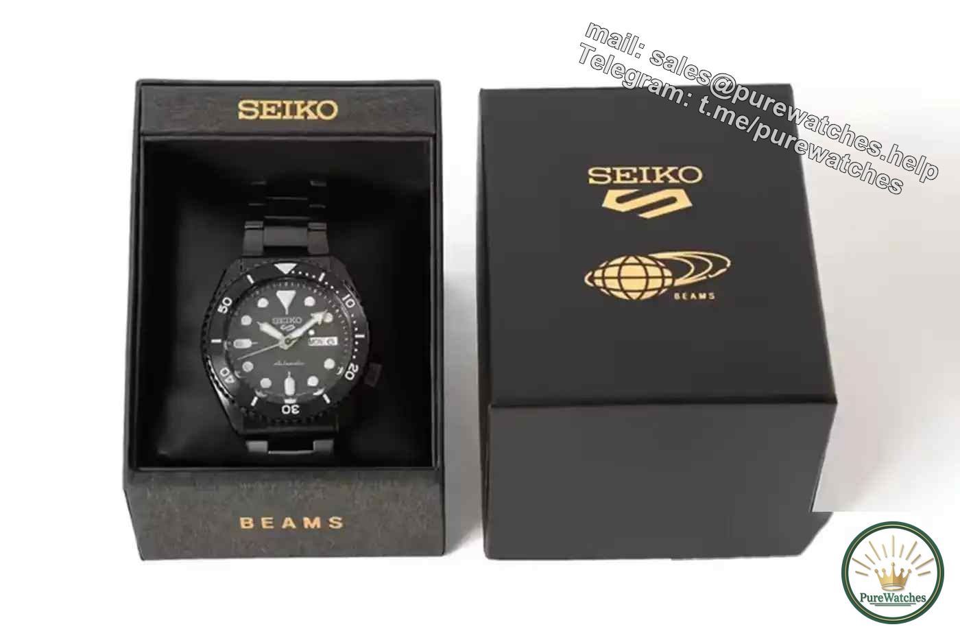 Seiko x BEAMS jointly launch 5 Sports limited edition watch, retro style combined with fashion elements