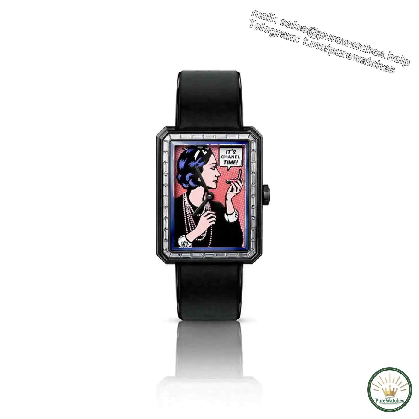 Chanel launches BOY•FRIEND TimeForArt watch to support the development of contemporary art