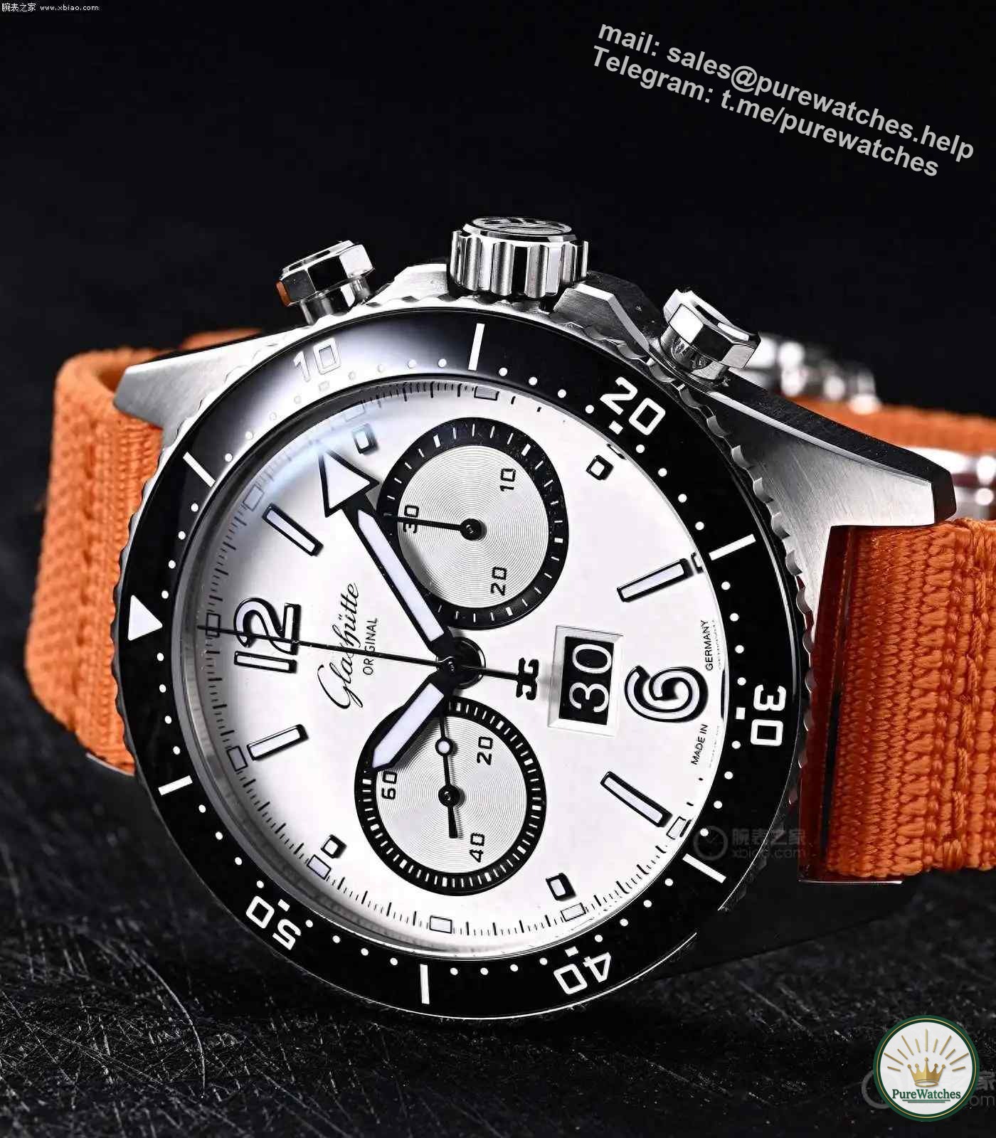 Glashütte’s original SEAQ chronograph “panda plate”, with a public price of 110,000, is it the new pinnacle of diving watches?