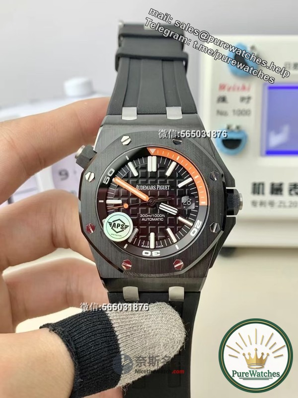 APS factory Royal Oak 15707 ceramic model in-depth review: Built with an integrated movement, details determine quality. Is it worth buying?