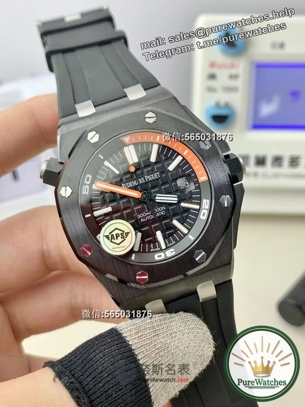 APS factory Royal Oak 15707 ceramic model in-depth review: Built with an integrated movement, details determine quality. Is it worth buying?